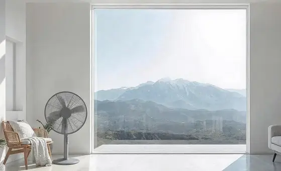 Durch eine gezielte Luftzirkulation wird die Verdunstung von Feuchtigkeit beschleunigt.